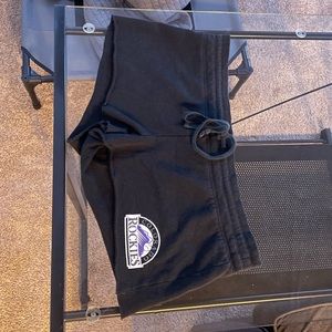 PINK Rockies shorts, Black, L